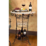 Vineyard Wine Tasting Table