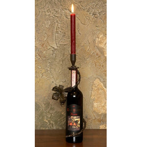 Wrought Iron Vine Candleholder