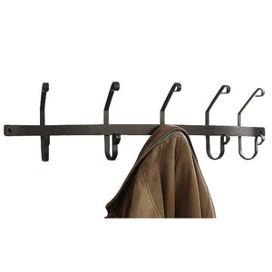 Wall Coat Rack - 5 Hooks