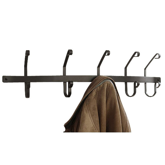 Wall Coat Rack - 5 Hooks