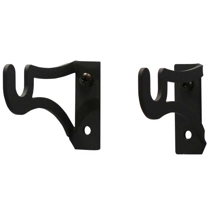 Curtain Rod Bracket Set | Holds 1/2inch Rods – timelesswroughtiron