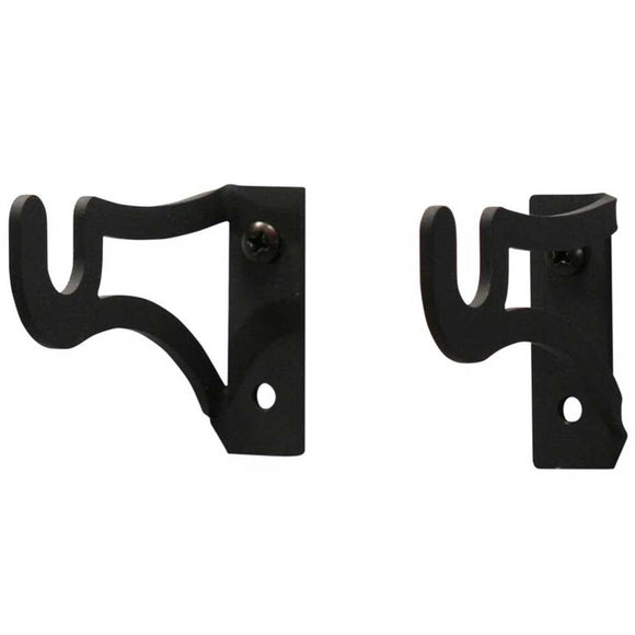 Large Curtain Rod Bracket Set | Fits 1/2-in Rods