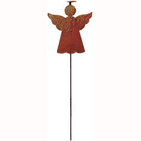 Rusted Angel Garden Stake