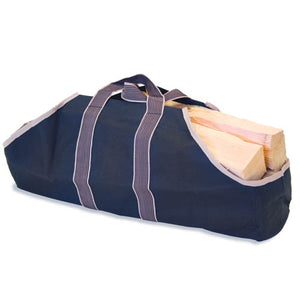 Canvas Fireplace Log Tote