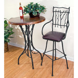 South Fork 25" Swivel Counter Stool with Arms