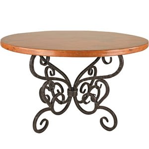 Alexander Dining Table with 72" Round Top