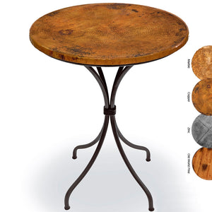 Italia Counter Height Table | 30in Round Top