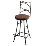 Rustic Pine Counter Stool | 25-in. Seat Height
