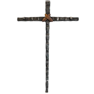 Wrought Iron Wall Crucifix