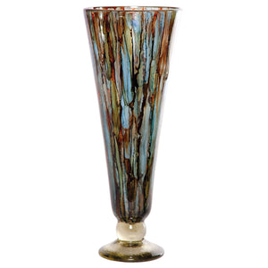 Cool Water Cone Glass Vase