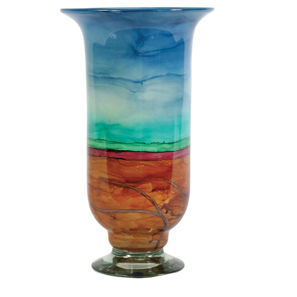 Shoreline Hurricane Glass Vase