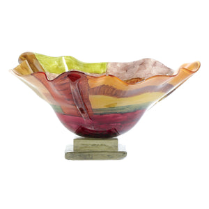 Signature Glass Bowl and Base