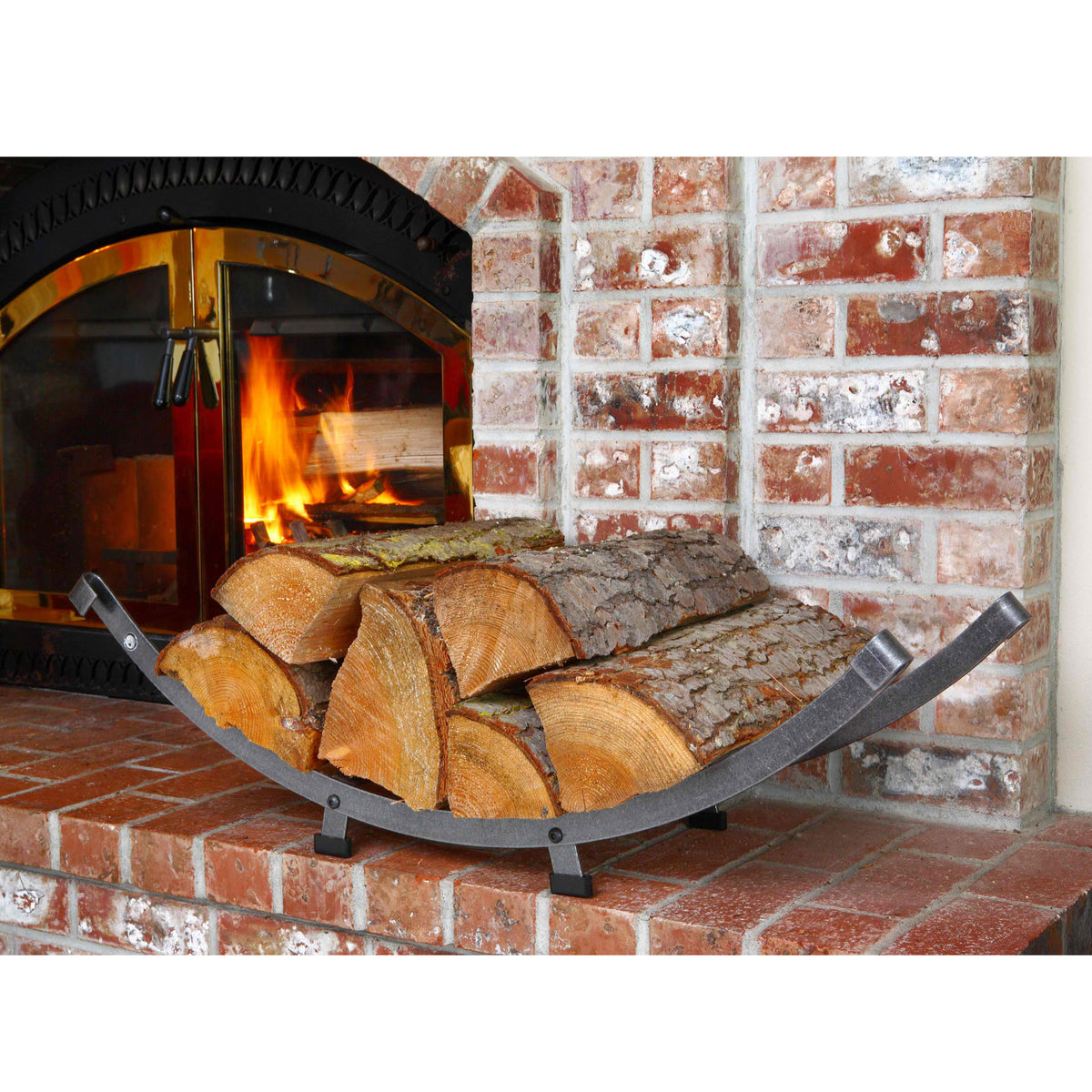 LR24 Arch Basket Log Rack by Enclume