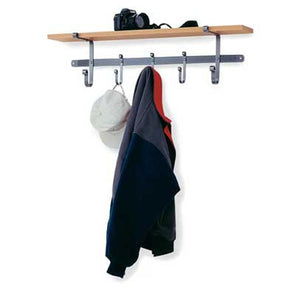 Coat Rack with Shelf by Enclume