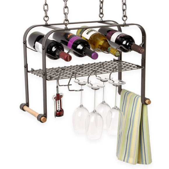 Enclume Hanging Wine & Accessories Center