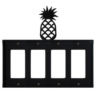 Pineapple Quad GFI Cover
