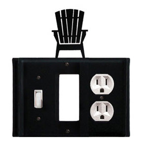 Adirondack Combination Cover - Switch, GFI And Outlet