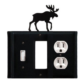Moose Combination Cover - Switch, GFI And Outlet
