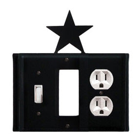 Star Combination Cover - Switch, GFI And Outlet
