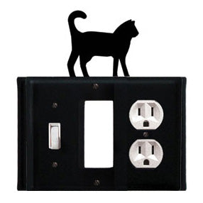 Cat Combination Cover - Switch, GFI And Outlet