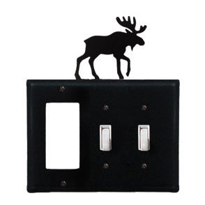 Moose Combination Cover - Single GFI With Double Switch