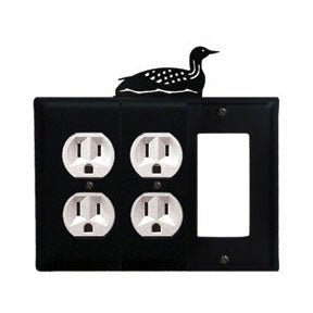 Loon Combination Cover - Double Outlets With Single GFI