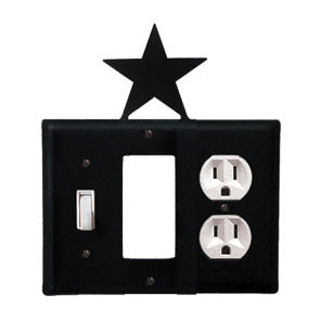 Star Combination Cover - Switch, GFI And Outlet