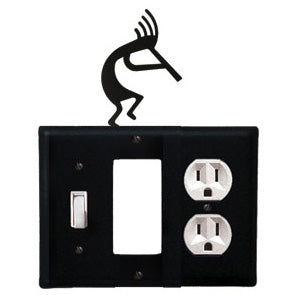 Kokopelli Combination Cover - Switch, GFI And Outlet