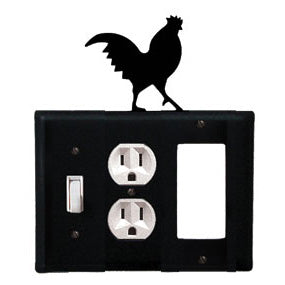 Rooster Combination Cover - Switch, Outlet And GFI
