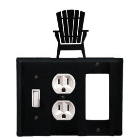 Adirondack Combination Cover - Switch, Outlet And GFI