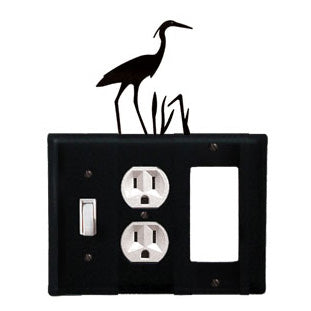 Heron Combination Cover - Switch, Outlet And GFI