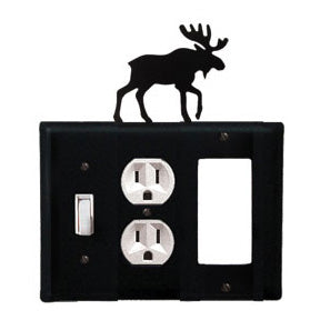 Moose Combination Cover - Switch, Outlet And GFI