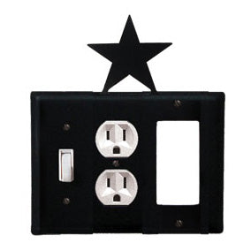 Star Combination Cover - Switch, Outlet And GFI