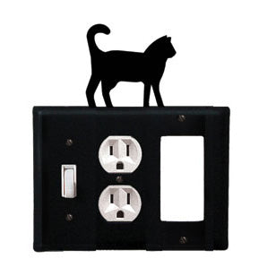 Cat Combination Cover - Switch, Outlet And GFI