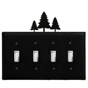 Pine Trees - Switch Cover Quad