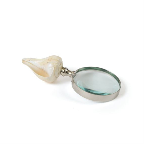 Clear Shell Magnifying Glass