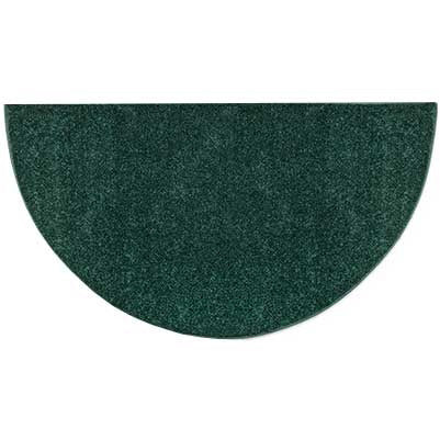 Flame Resistant Green Polyester Rug
