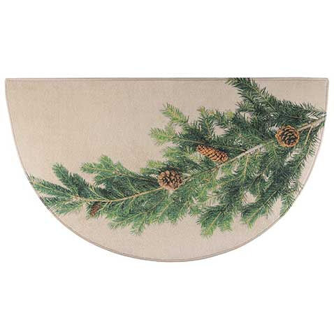 Fire Resistant Pine Hearth Rug | 27