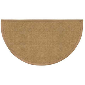 Beige Sunset Fire Resistant Hearth Rug