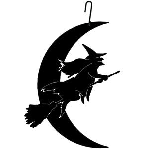 Witch-Moon Silhouette