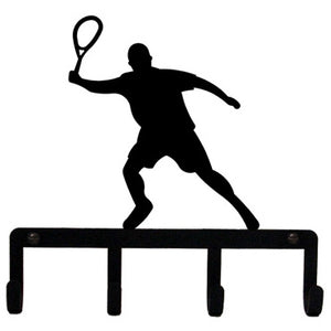 Tennis Player Key Holder