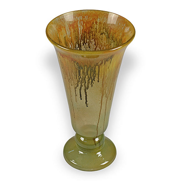 Honeysuckle Cup Glass Vase