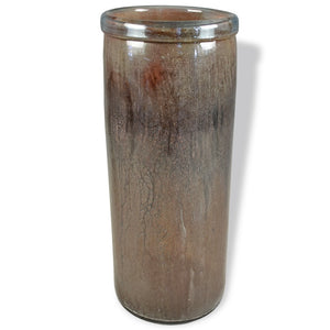 Brown Sugar Lip Cylinder Glass Vase