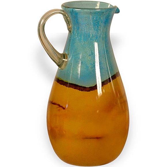 Tropical Glass Pitcher