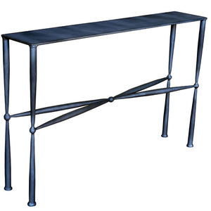 Cottonwood Small Console Table with Metal Top
