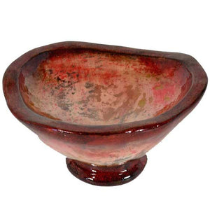 Taos Small Ceramic Bowl | Rocky Red