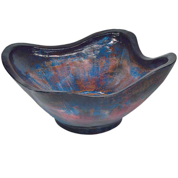 Fiesta Large Ceramic Bowl | Cobalt Blue