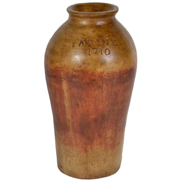 Plantation Large Ceramic Jar | Antique Orange