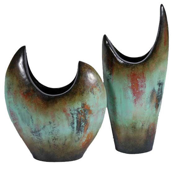 Lunar Ceramic Vases Set of 2 | Pacifico
