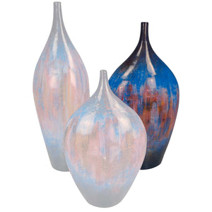 Desire Medium Ceramic Vase | Cobalt Blue